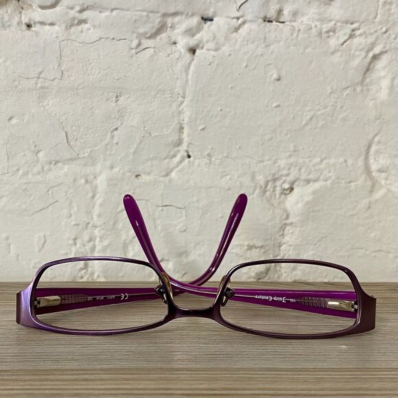 Juicy Couture Petite Metal Eyeglasses Frames Acetate Arms JU911 0FU5 130 Purple - Picture 2 of 14
